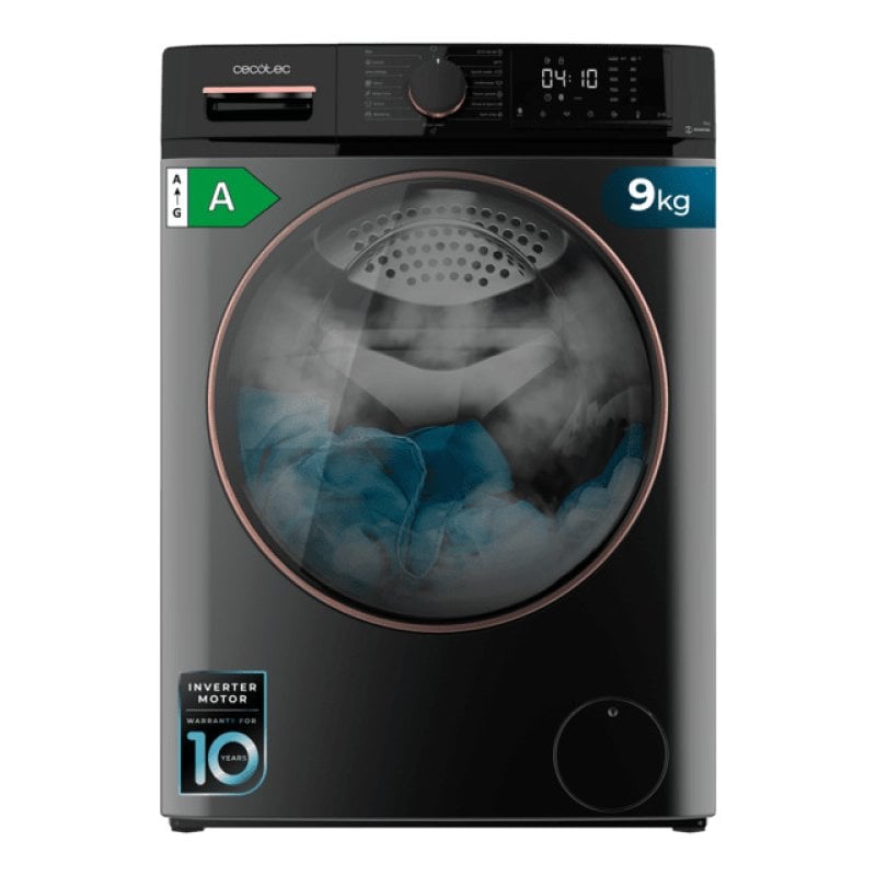 Image of Cecotec Bolero DressCode 9610 Lavatrice a carica frontale 9 Kg 1400 giri/min A Acciaio inossidabile cod079