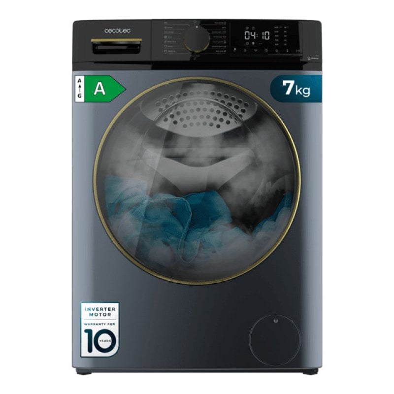Image of Lavatrice a carica frontale Cecotec Bolero DressCode 7610 7 Kg 1400 Giri/min 15 Programmi A Blu cod079