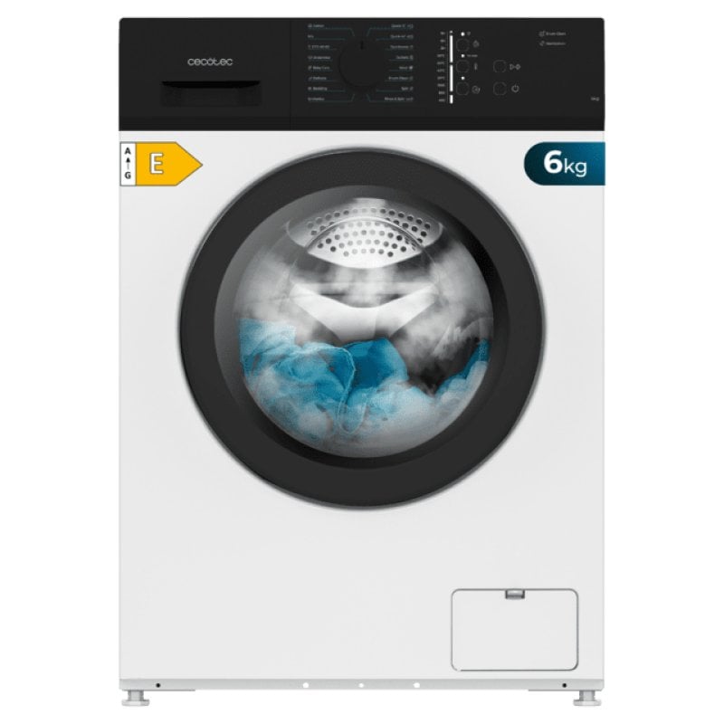 Image of Cecotec Bolero DressCode 620 Lavatrice 6 Kg 1000 Rpm 16 Programmi E Bianco cod079