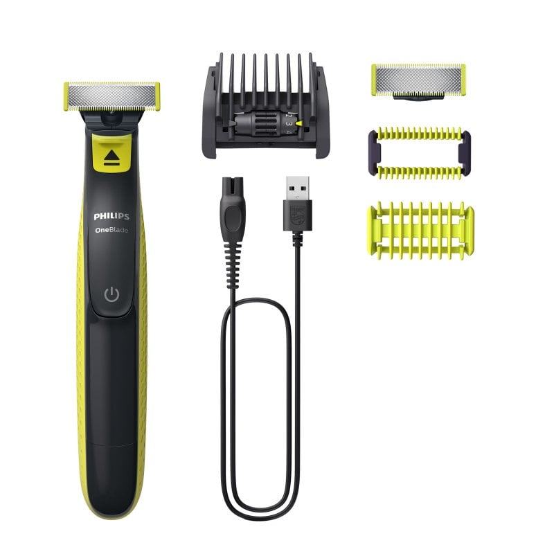 Image of Philips OneBlade Qp2824/20 Tagliacapelli Viso+Corpo Nero/Giallo cod079