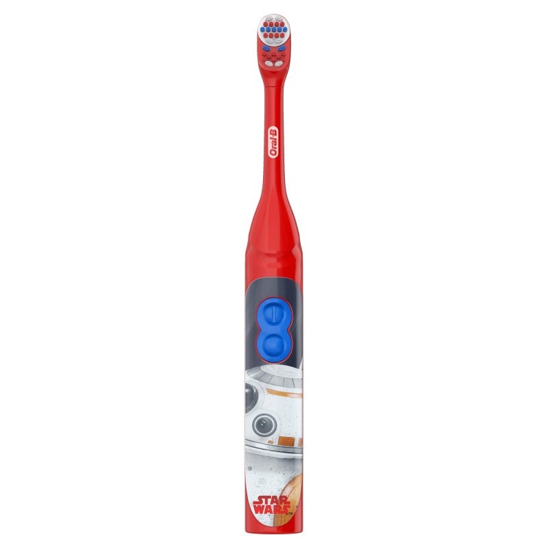 Image of Spazzolino elettrico Oral B +3 anni di batterie Star Wars Rosso cod079