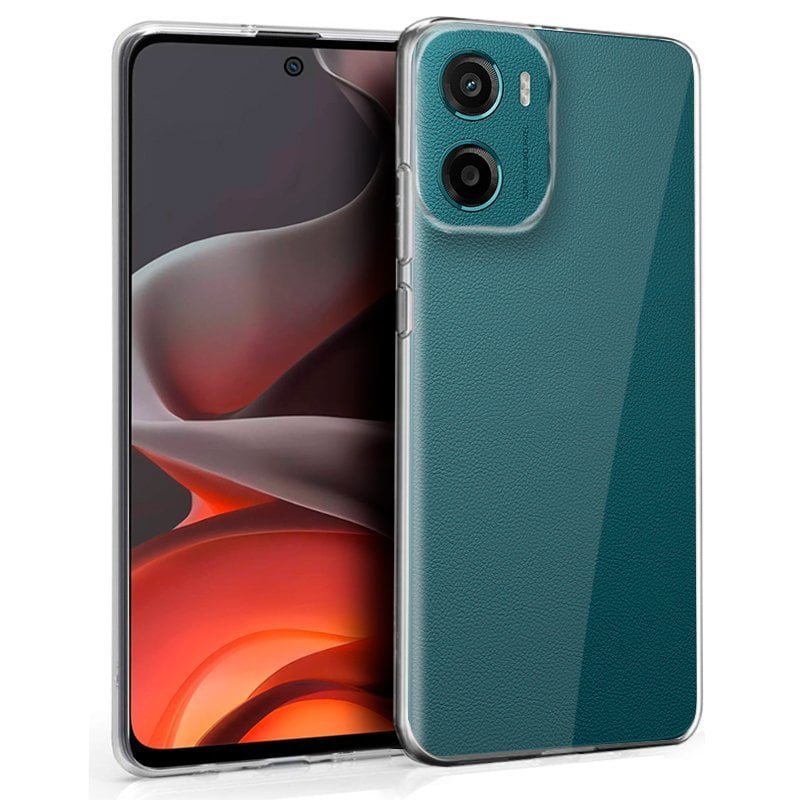 Image of Custodia in silicone COOL per Motorola Moto G05 / G15 (trasparente) cod079