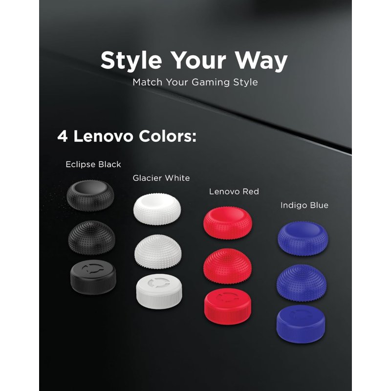 Capuchons de joystick Lenovo Legion Go rouges
