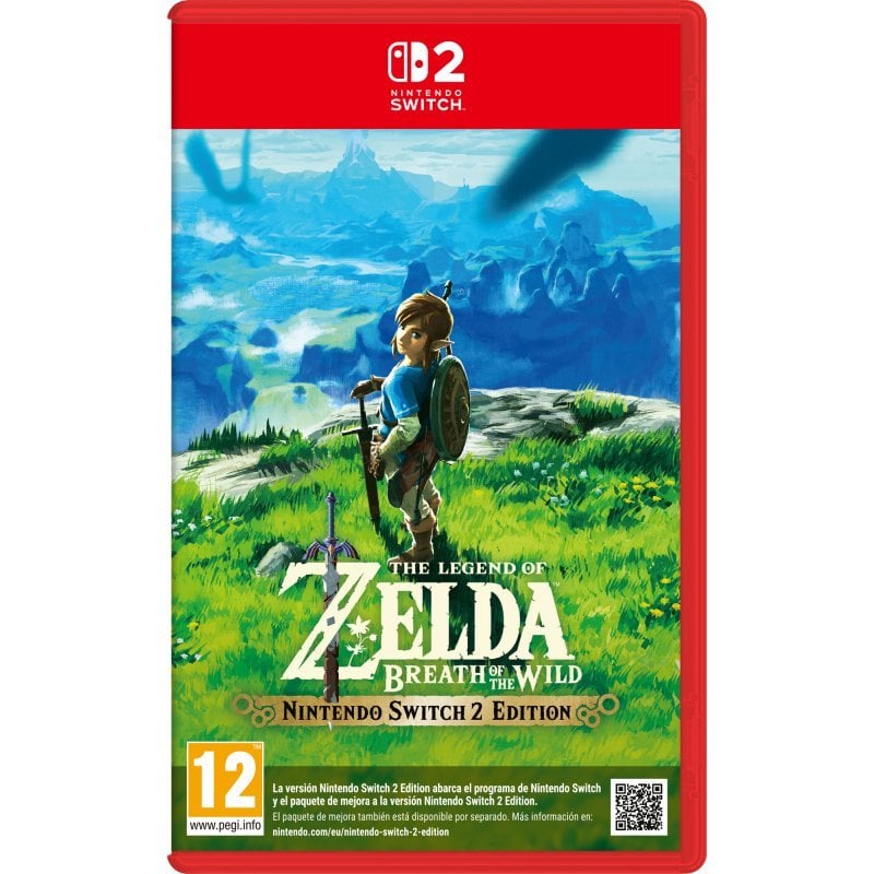 Image of Zelda Breath of the Wild Nintendo Switch 2 Edition cod079
