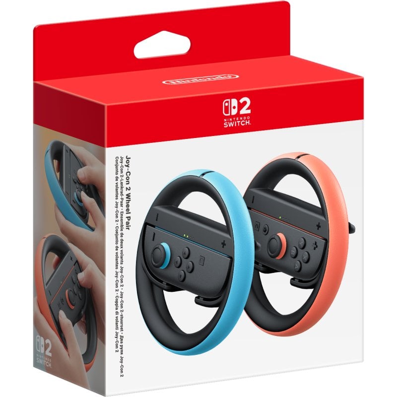Image of Volante per Nintendo Switch Joy-Con 2 Set di 2 accessori per giochi di guida cod079