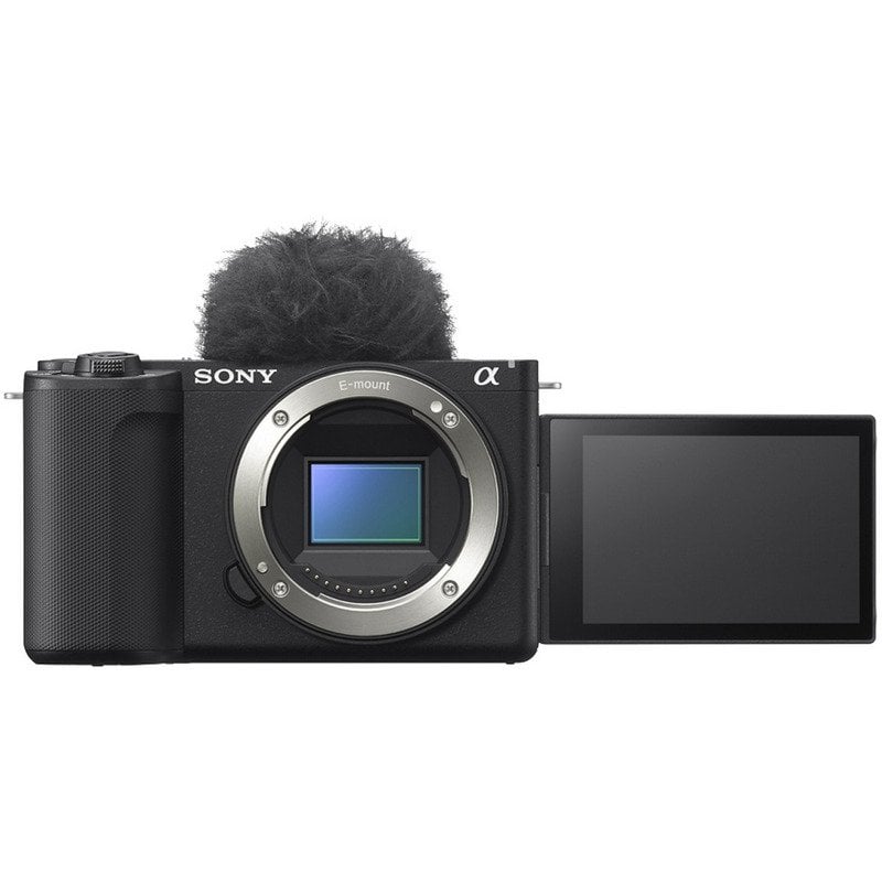 Image of Sony ZV-E10 II 26MP UltraHD 4K 60p Obiettivo intercambiabile Videocamera per vlogging Solo corpo Nero cod079