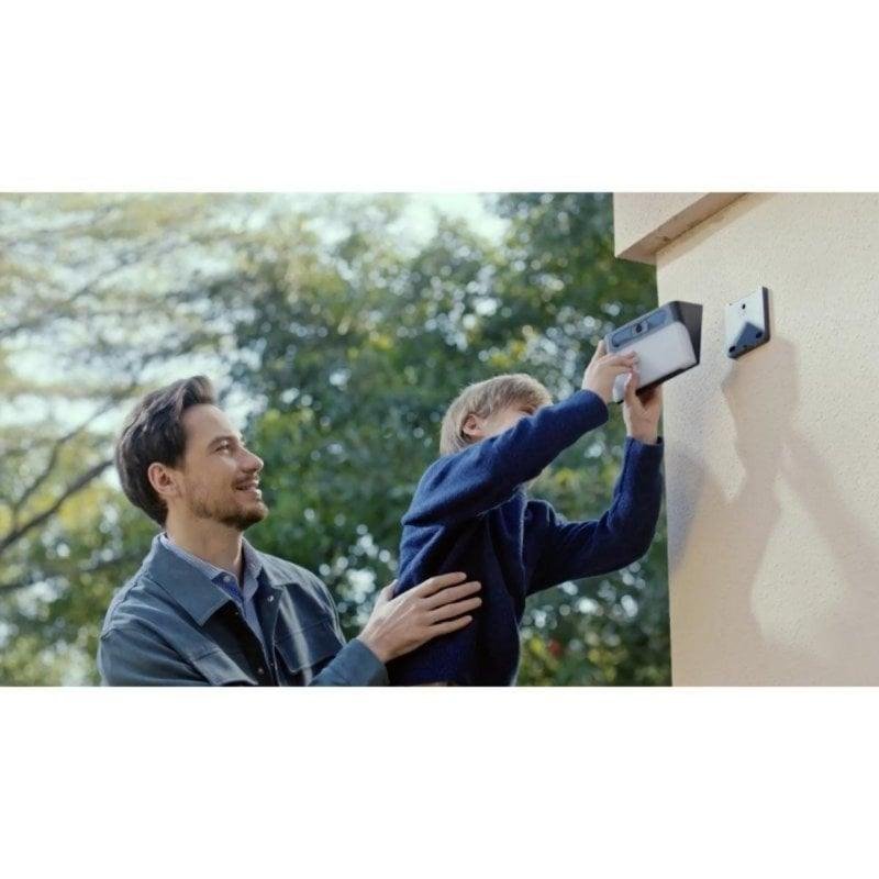 eufy Security Solar Wall Light Cam S120 (2-Pack), Solar Security Cameras Wireless Outdoor, Built-in 8GB Storage, Motion Activated Light, AI Detection, IP65 Waterproof, Spotlight, No Monthly Fee