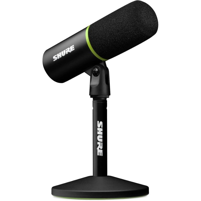 Image of Shure MV6 microfono Nero Microfono da tavolo cod079