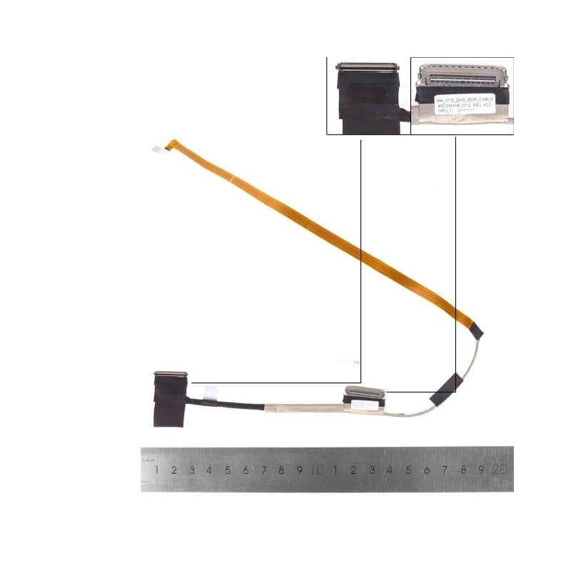 Image of Cavo LCD/LED Dell Inspiron 13 5300 5310 40 pin 0.4 0x5t0g 450.0mx06. 0012 cod079