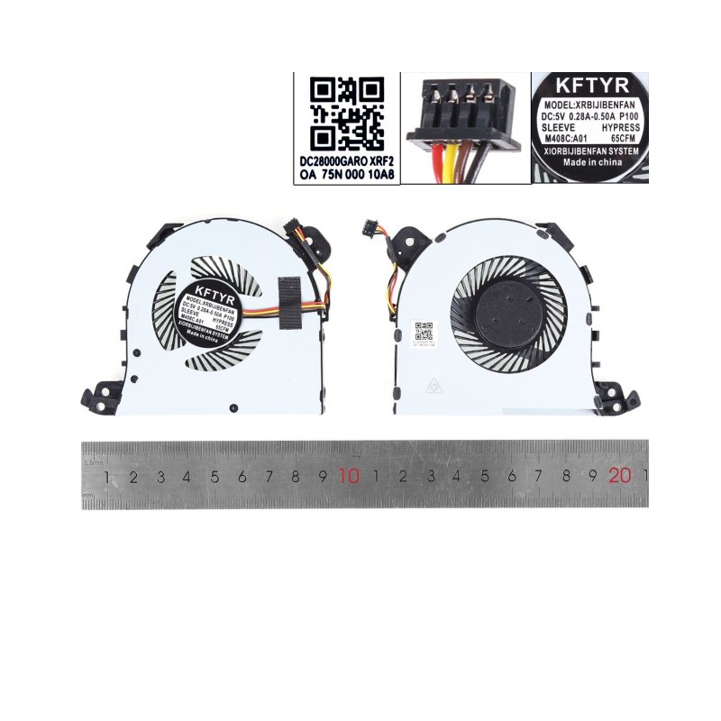 Image of Ventola per laptop Lenovo L340 L340-15api Flar L3 15iml05 Copia alta cod079