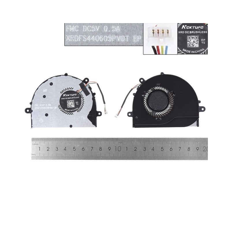 Image of Ventola per laptop Lenovo Yoga 720 Yoga 320 Yoga 720-12ikb Fk3v Alta copia cod079