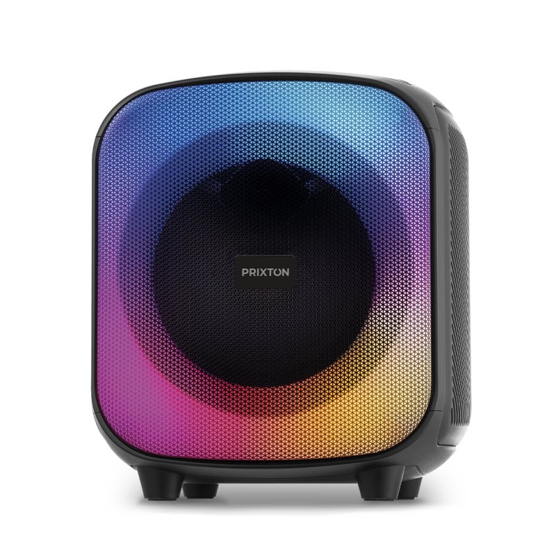 Image of Prixton Jaija Altoparlante Karaoke Bluetooth USB/Scheda TF/Radio FM/Aux 40W Nero cod079