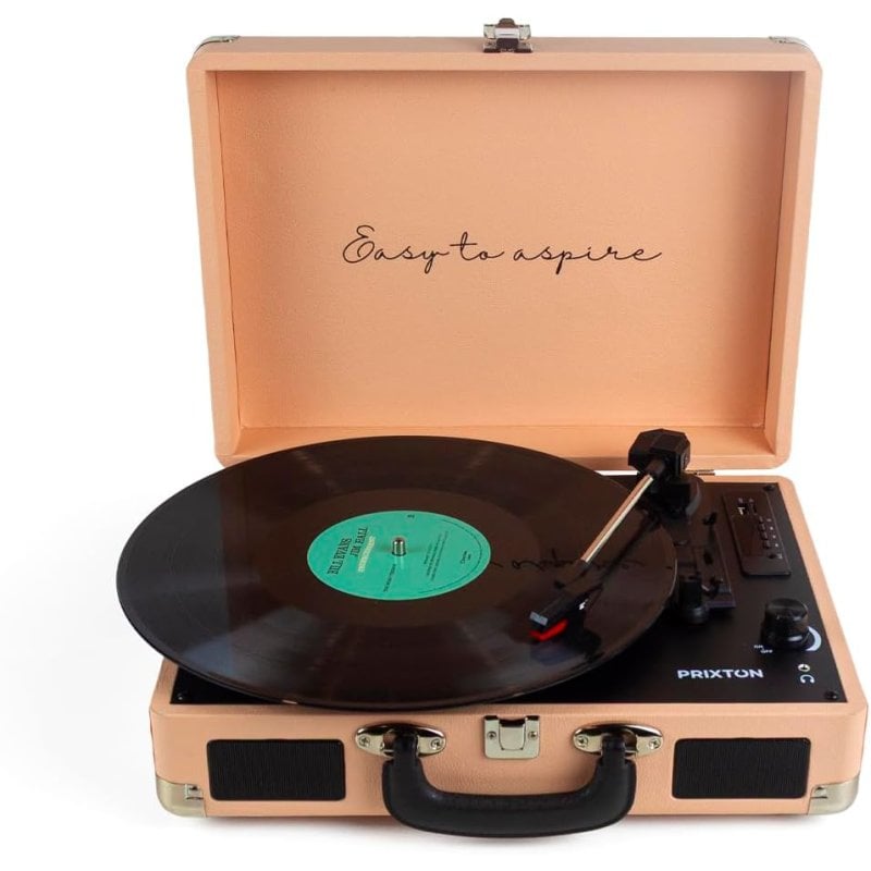 Image of Prixton VC400 Giradischi Bluetooth e Convertitore per Vinile Pesca cod079