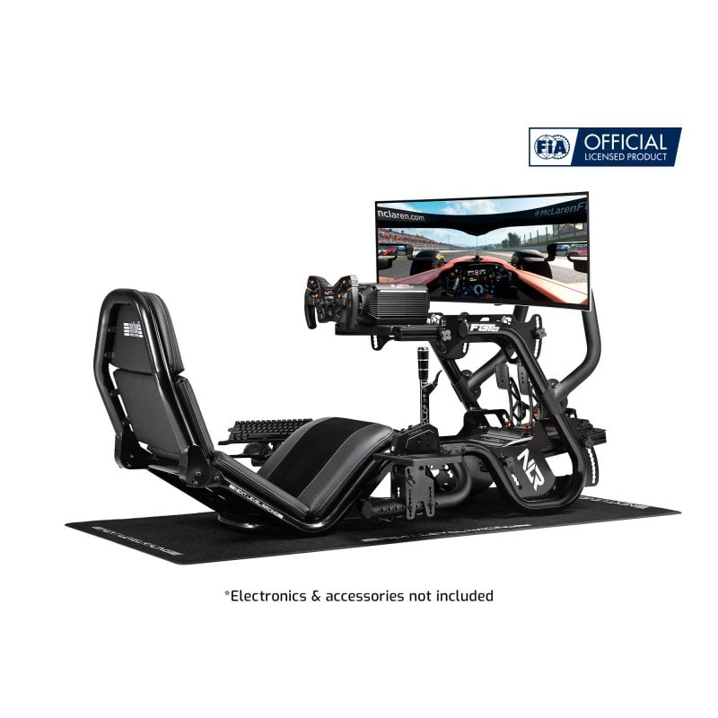 Simulateur De Course Complet PC - Châssis Fanatec + Volant + Pédalier + Écran 49' - Occasion