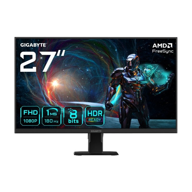 Image of GIGABYTE GS27FA Monitor PC 68,6 cm (27") 1920 x 1080 Pixel Full HD LED Nero cod079