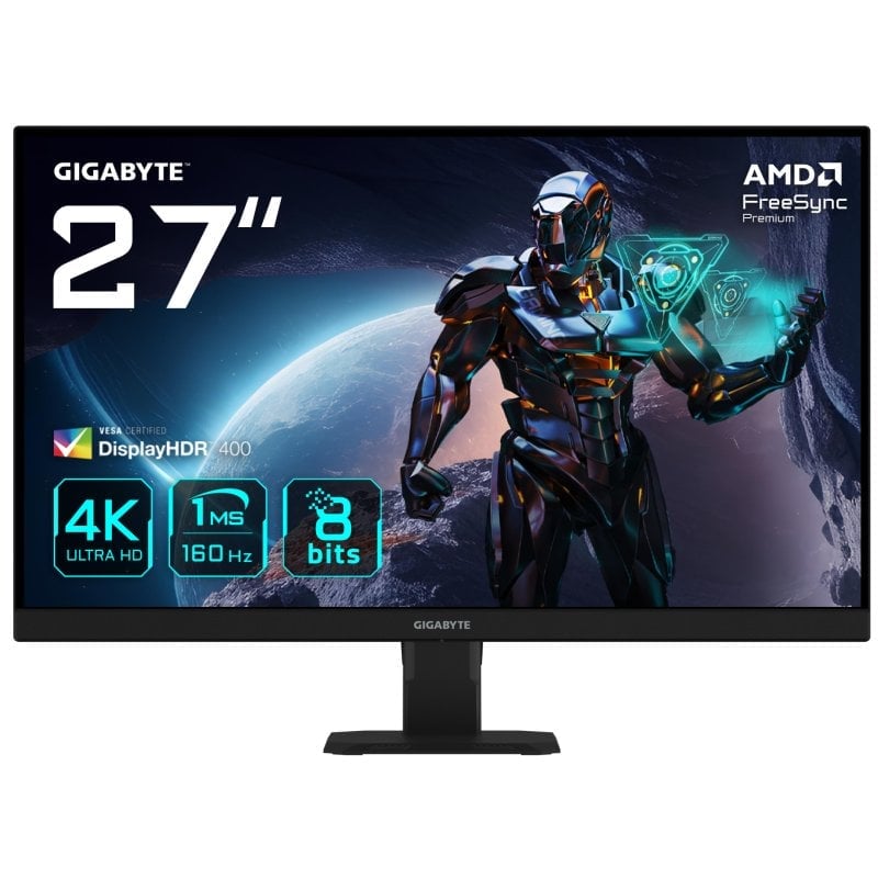 Image of Monitor Gigabyte GS27U-EKR da 27" LED SS-IPS UltraHD 4K 160Hz HDR 400 cod079