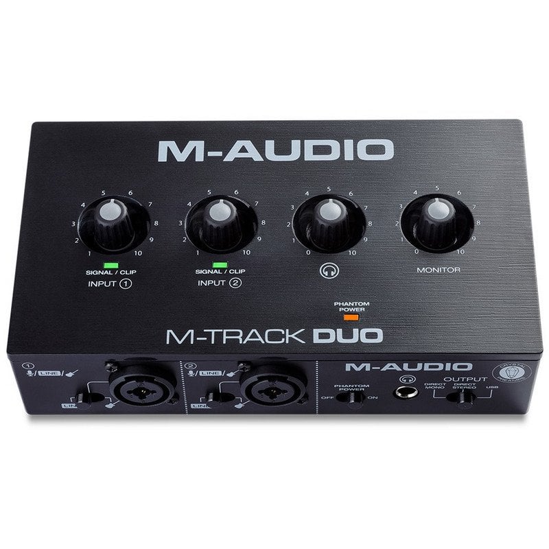 Image of Interfaccia audio USB a 2 canali M-Audio M-Track Duo per registrazione, streaming e podcasting cod079