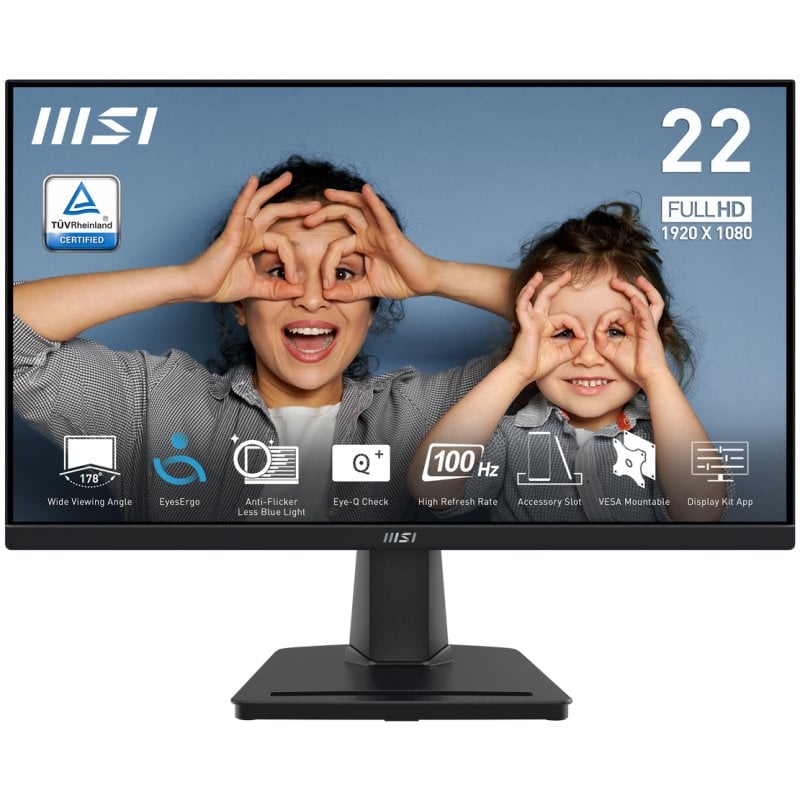 MSI PRO MP225V 21,5"" LED VA FullHD 100 Hz Adaptive Sync