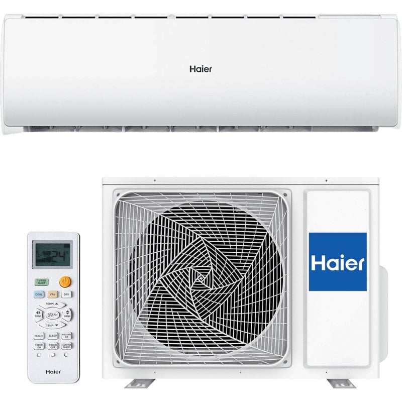 Image of Climatizzatore split inverter Haier TIDE-R35 1x1 con pompa di calore 2.752 Frigories cod079