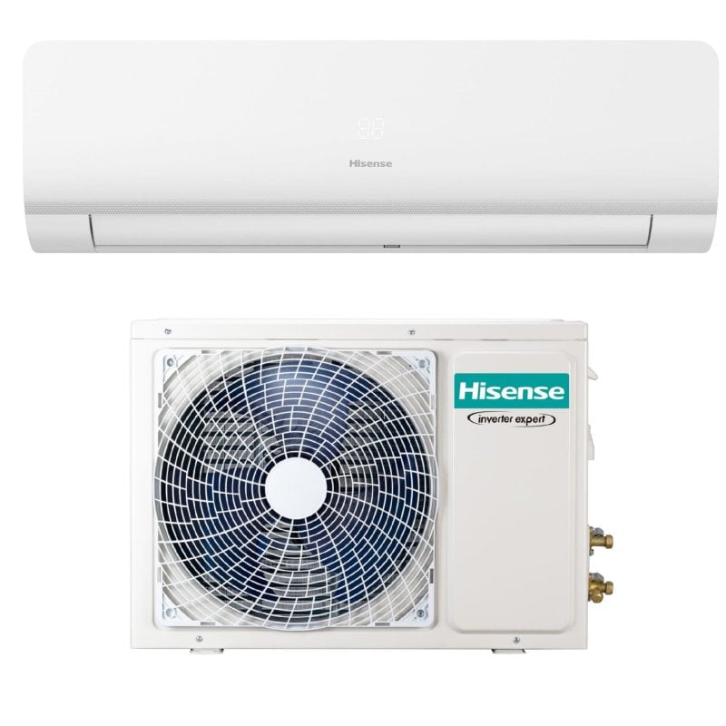 Image of Hisense KC25YR03G Climatizzatore split inverter 1x1 con pompa di calore 2.236 Frigories cod079
