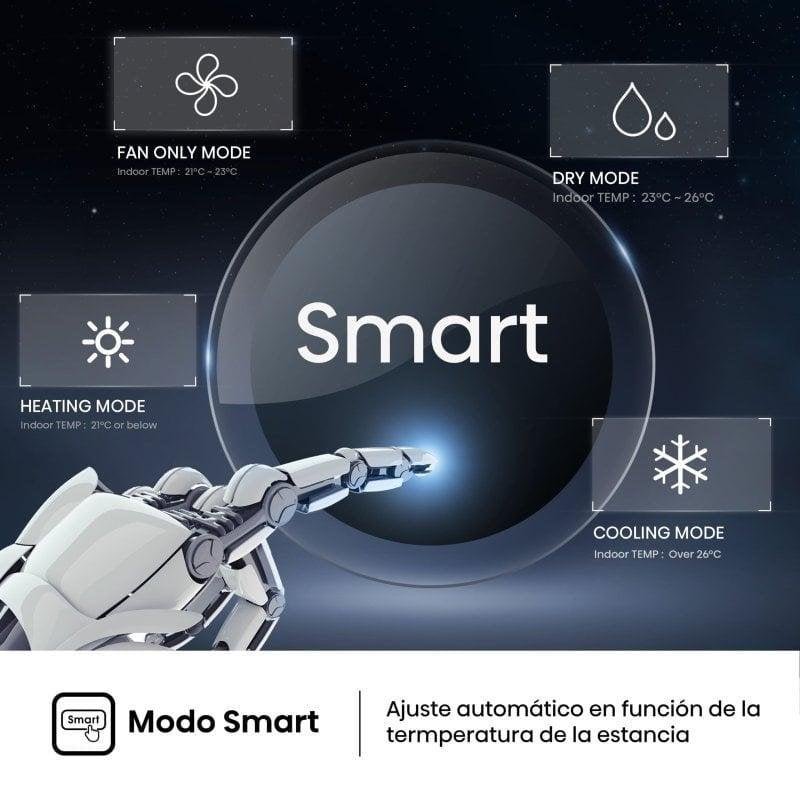 Ar Condicionado Split Hisense KC25YR03G 8.944 BTU Inverter Quente e Frio Wi-Fi