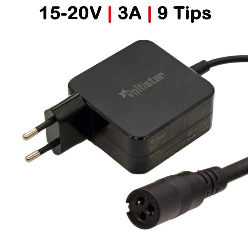 Image of Caricabatterie da muro universale ultra portatile 9tips da 45 W cod079