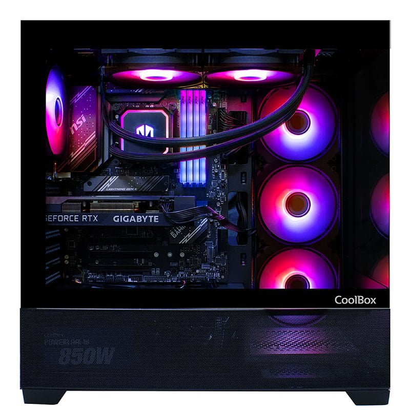 DeepGaming - PC Gamer DOMINION Intel Core i7-14700F, RTX 5070 GDDR7, DDR5 RGB, M.2, Windows 11 Pro - vue 2
