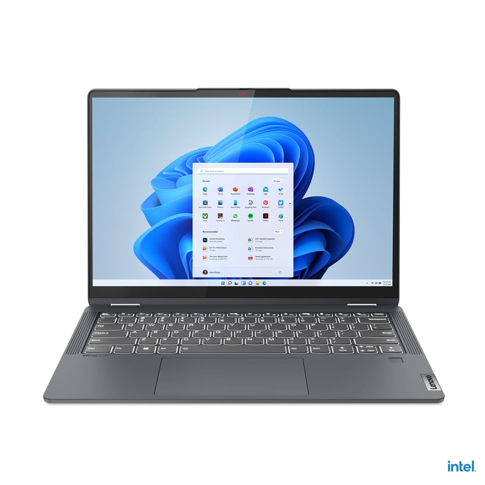 Image of Lenovo IdeaPad Flex 5 14IAU7 Intel® Core™ i5 i5-1235U Ibrido (2 in 1) 35,6 cm (14") Touch screen WUXGA 16 GB LPDDR4x-SDRAM 512 GB SSD Wi-Fi 6 (802.11ax) Windows 11 Home Italiano Grigio cod079