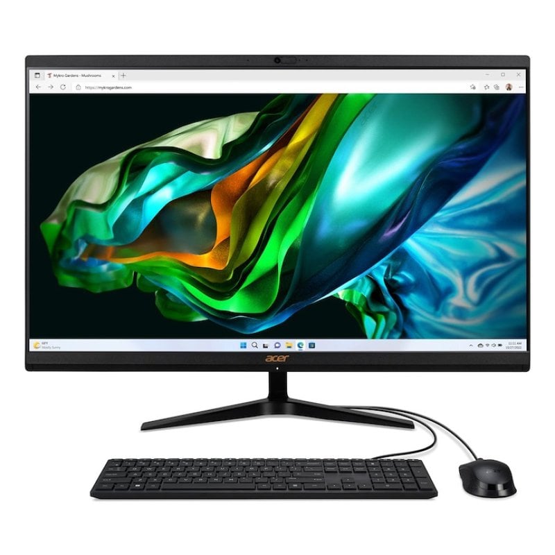 Image of Acer Aspire C27-1800 Intel® Core™ i3 i3-1305U 68,6 cm (27") 1920 x 1080 Pixel PC All-in-one 8 GB DDR4-SDRAM 512 GB SSD Windows 11 Home Wi-Fi 6E (802.11ax) Nero cod079