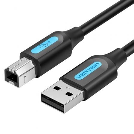 Image of Cavo per stampante USB 2.0 Vention COQBH da tipo A a tipo B, 2 m, 480 Mbps, nero cod079