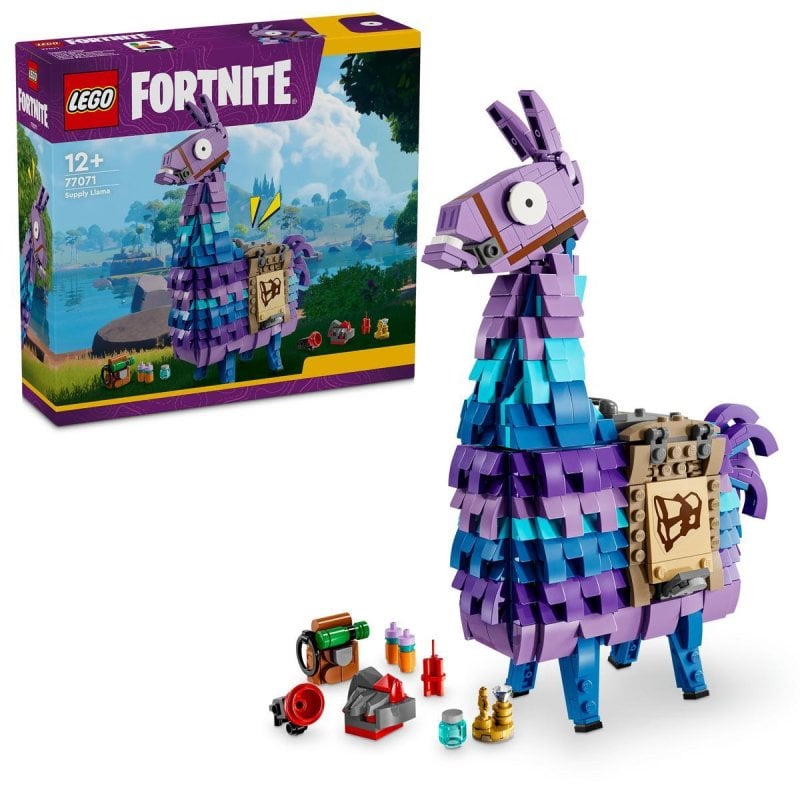 Image of Lego Fortnite Llama Supply, personaggio articolato per giocatori dai 12 anni in su cod079
