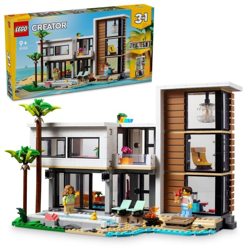 Image of Lego Creator 3 in 1 Casa moderna +9 anni cod079