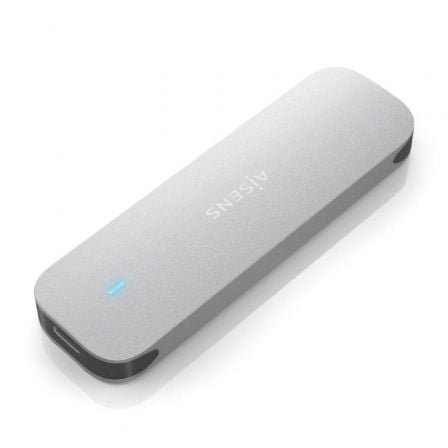 Le boîtier externe SSD NVMe M.2 AISENS ASM2-025SL est le choix idéal pour ceux qui recherchent une vitesse maximale et une facilité d'utilisation dans le stockage portable. Fabriqué en aluminium de haute qualité et conçu dans le cadre de la prestigieuse série ULTRA DATA ce boîtier se distingue par ses performances supérieures son installation ultra-rapide sans outil et son design argenté élégant. Idéal pour les professionnels et les passionnés qui exigent des fonctionnalités avancées et une sécurité des données. Caractéristiques Installation sans outil et sans vis le boîtier peut être assemblé en moins de 10 secondes simplifiant la configuration et permettant un transport ou une maintenance immédiate. Prise en charge exclusive des SSD NVMe M.2 (NGFF) à broches M ou B M garantit des performances et une compatibilité maximales uniquement avec les périphériques avec protocole NVMe à l'exclusion des périphériques SATA. Transfert ultra-rapide Grâce à son interface USB 3.2 Gen2 Type-C il offre une vitesse thé...