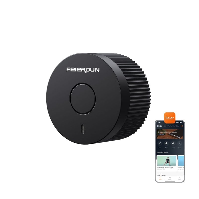 Sensor Fitness Conectado FED 2025 para Kit de Pesas, App Incluida