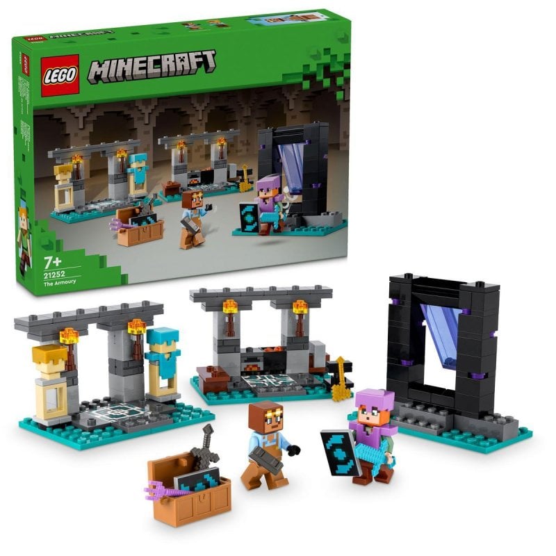 Image of Lego Minecraft L'Armeria 7+ anni cod079