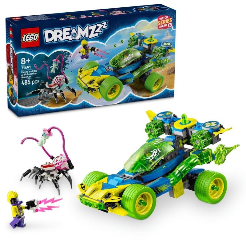Image of Lego Dreamzzz Mateo e Z-Blob - Auto da corsa e moto 2 in 1, giocattolo per bambini dagli 8 anni in su cod079