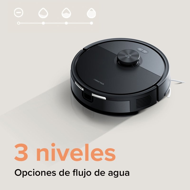 Roborock Q7TF+ Roborock Robot Aspirador Fregasuelos Con Base