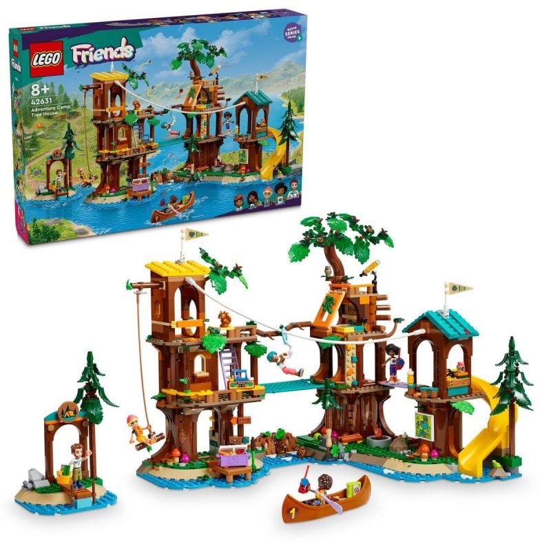 Image of Lego Friends Adventure Camp: Casa sull'albero per bambini dagli 8 anni in su cod079