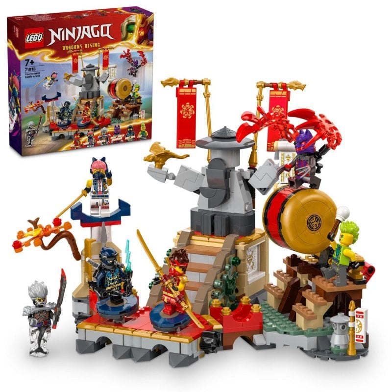 Image of Arena di battaglia del torneo Lego Ninjago per bambini dai 7 anni in su cod079