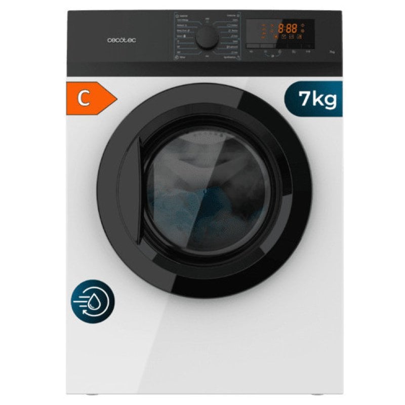 Image of Asciugatrice a evacuazione a carica frontale Cecotec Bolero DressCode Dry 7200V Max 7 kg cod079