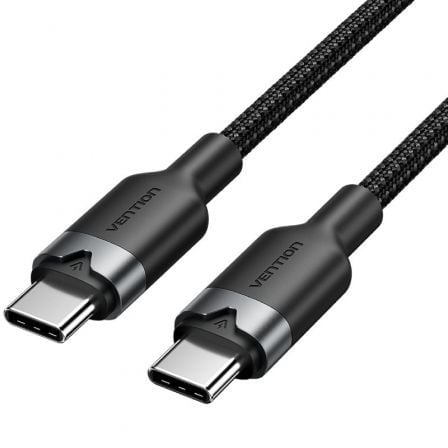 LevelOne Equip Platinum Cavo USB 3.1 Tipo C – 1 Metro, Ricarica 3A (60W), Trasferimento Dati 10 Gbps, Spinotto Reversibile