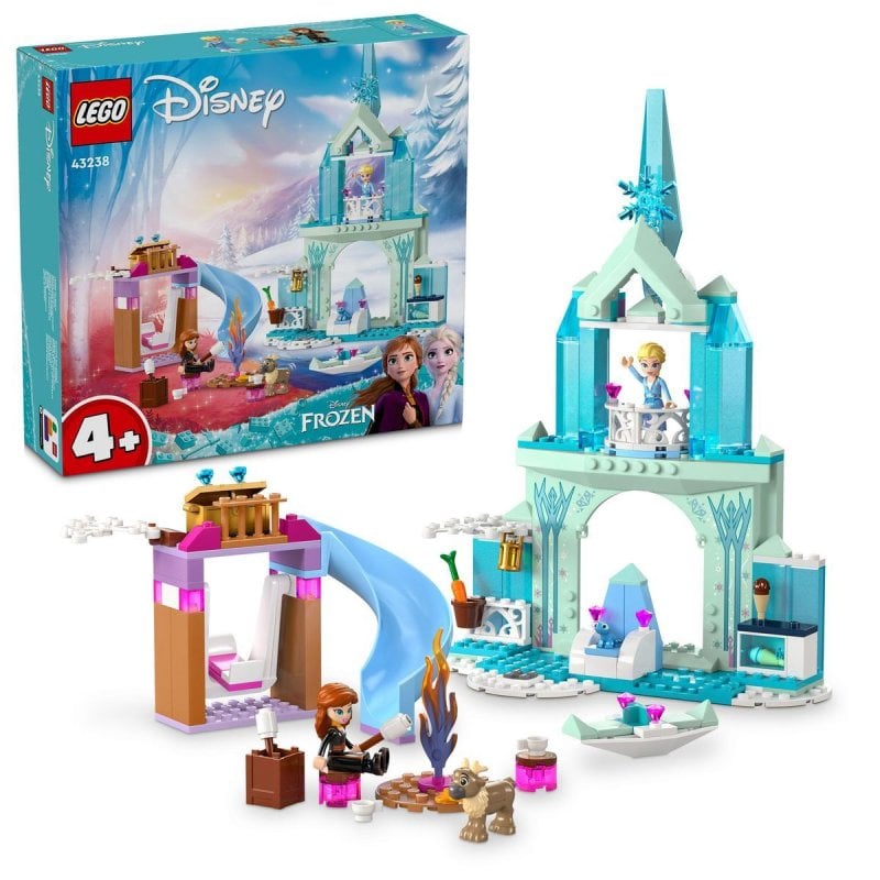 Image of Castello di Elsa di Frozen di Lego Disney per bambini dai 4 anni in su cod079