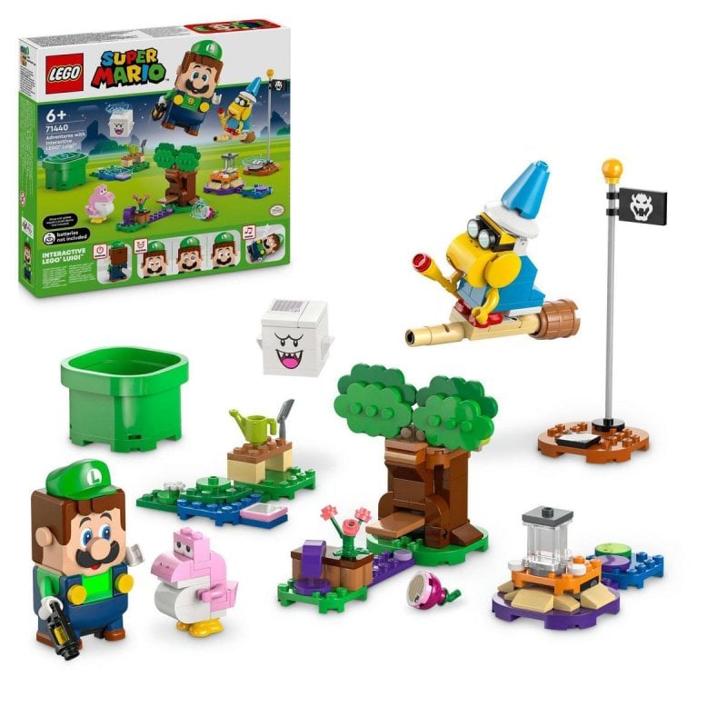 Image of Lego Super Mario Avventure interattive con LEGO Luigi per bambini dai 6 anni in su cod079