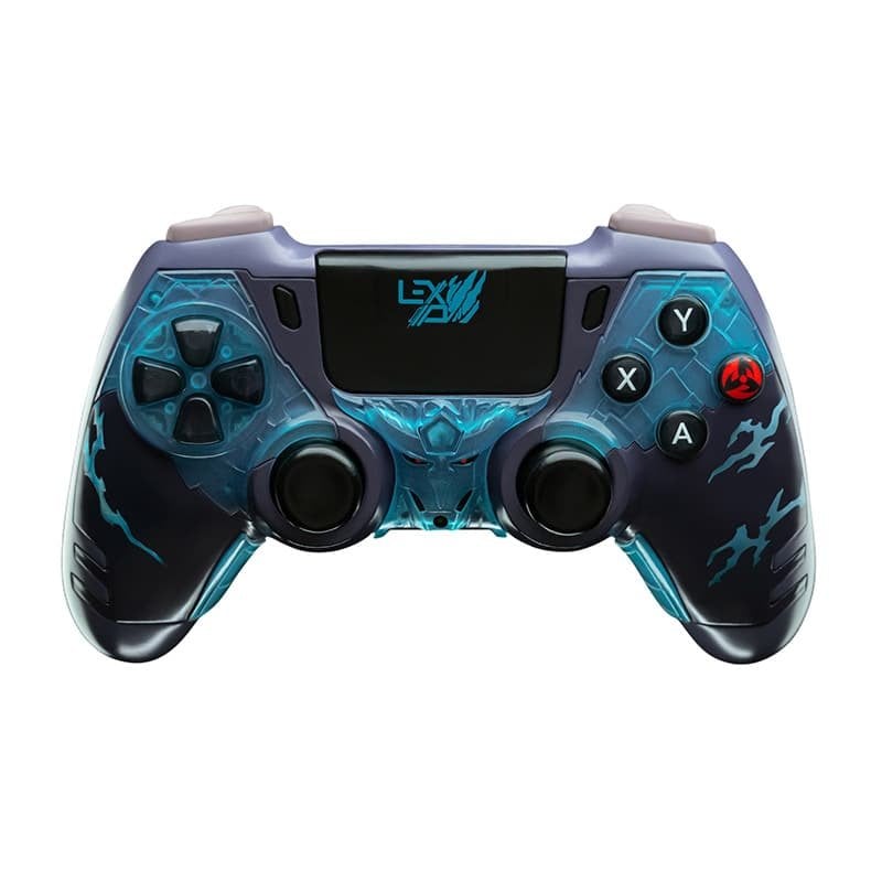 Image of Gamepad multipiattaforma wireless Lexip con 2 joystick programmabili, vibrazione, RF e USB cod079