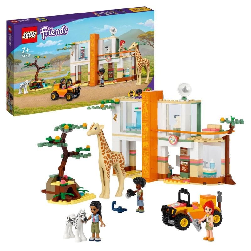 Image of Kit di costruzione del centro di soccorso per animali selvatici di Mia di Lego® Friends con 3 animali selvatici cod079