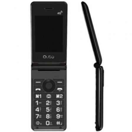 Image of Qubo X-28 4G Nero Telefono cellulare 1000mAh Fotocamera da 0,3 MPX USB-C Schermo da 2,8" cod079