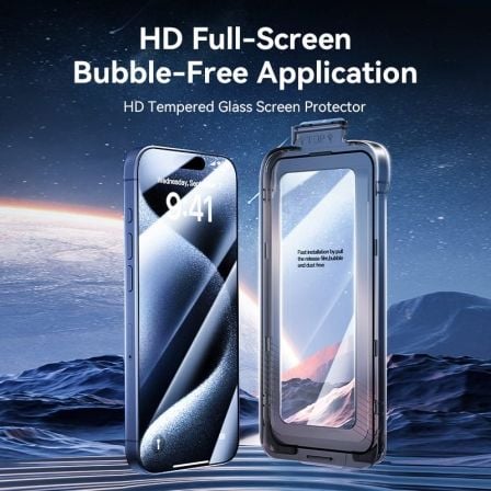 TOCOL Pellicola Protettiva per iPhone 13 Pro Max/iPhone14 Plus 6,7 Pollici, Rimozione Automatica
