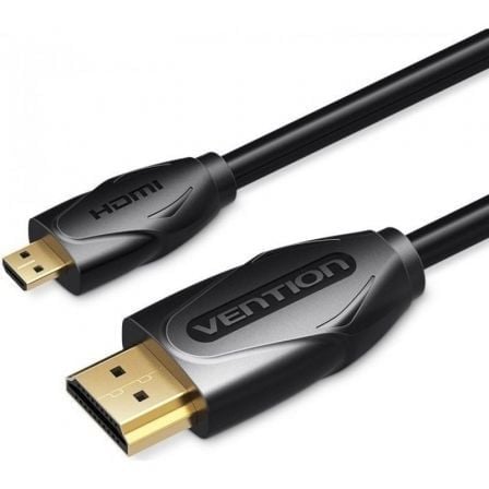 Image of Cavo Micro HDMI Vention VAA-D03-B100 ad alta velocità 10,2 Gbps 24K, 1 m, nero cod079