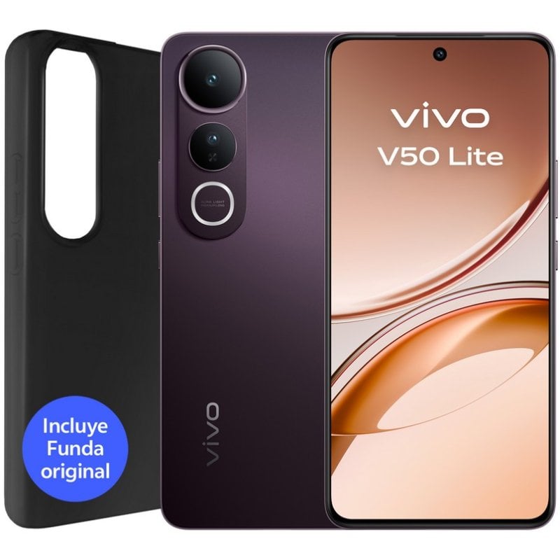 Image of Smartphone Vivo V50 Lite 8 GB 256 GB AMOLED 6,77" Snapdragon 685 Phantom nero cod079