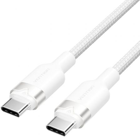 Image of Cavo USB 2.0 Vention TRDWH tipo C maschio-maschio 3A 60W 480Mbps 2m bianco cod079